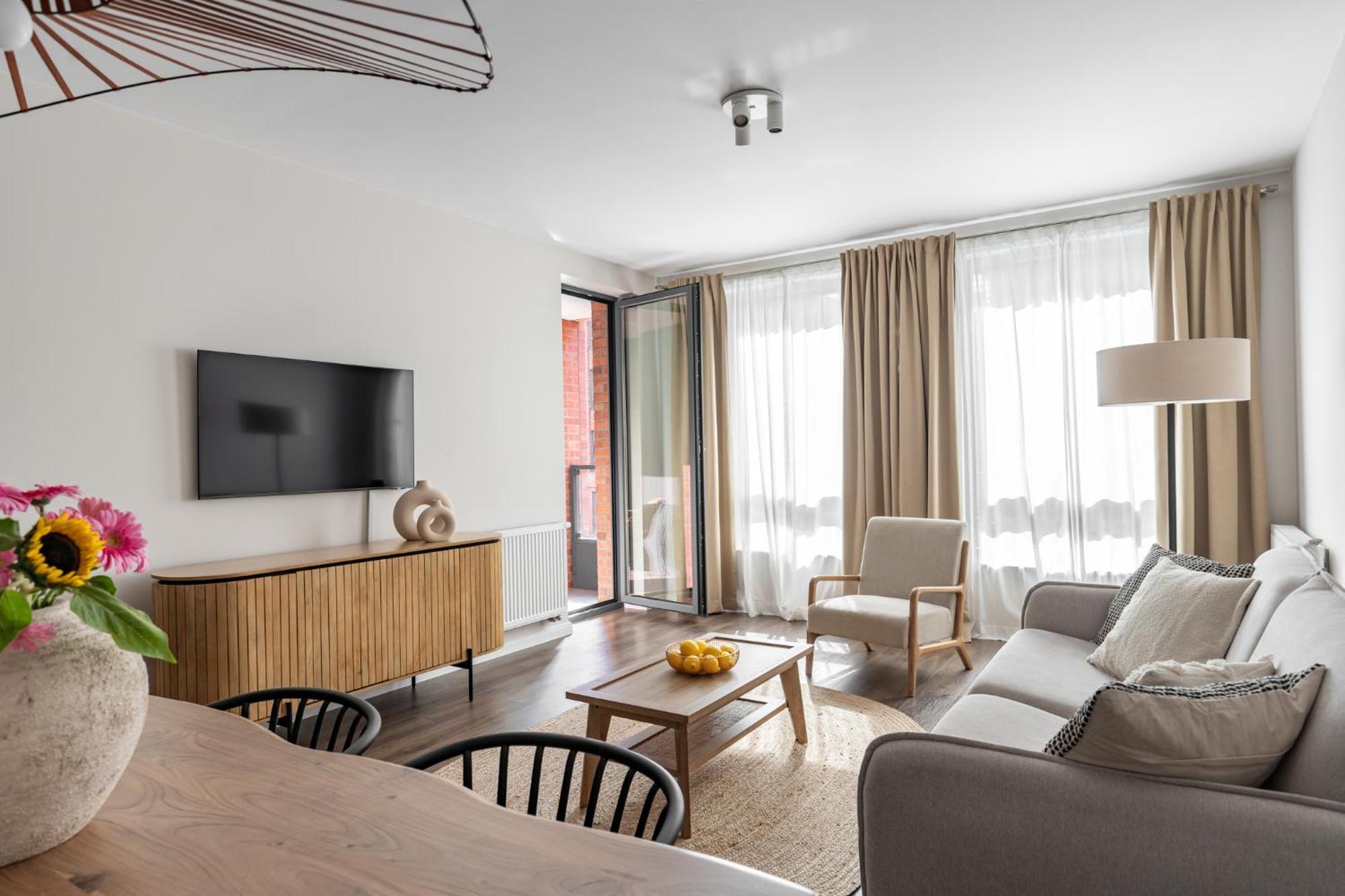 Scala 60H City Center Premium Apartments With Parking By Lion Apartments Гданьск Экстерьер фото