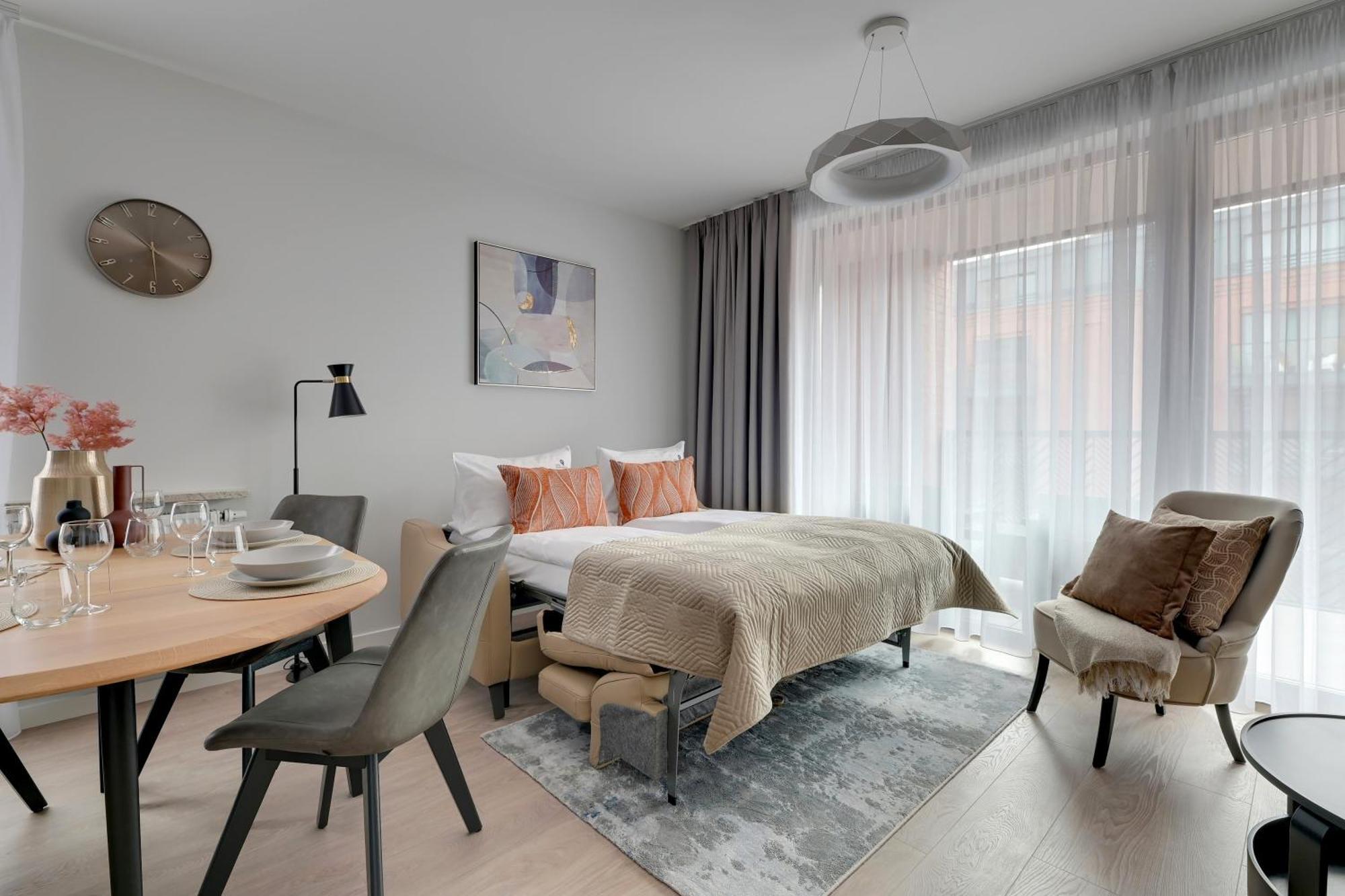 Scala 60H City Center Premium Apartments With Parking By Lion Apartments Гданьск Экстерьер фото